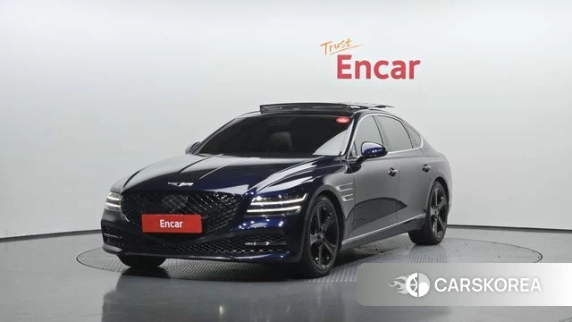 Genesis G80 (RG3) 2020 Синий из Кореи