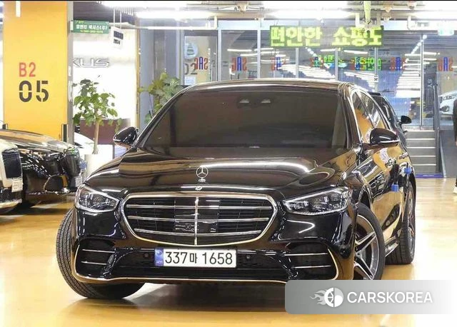 Mercedes-Benz S-Class W223 2023 Черный из Кореи