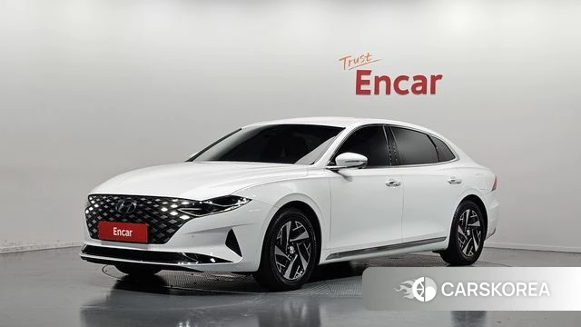 Hyundai The New Grandeur IG Hybrid 2022 Белый из Кореи