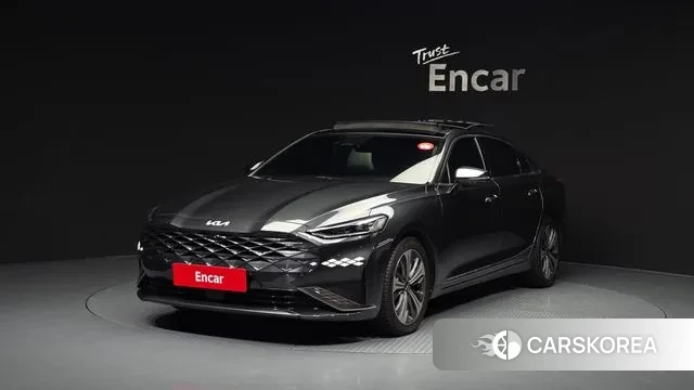 Kia K8 Hybrid 2021 Серый из Кореи