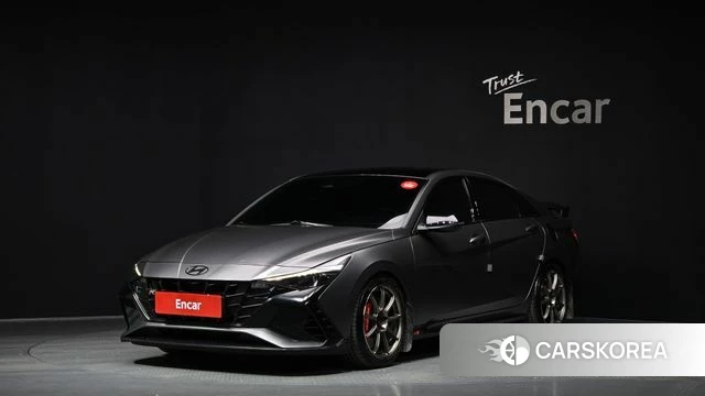 Hyundai Avante (CN7) 2022 Серый из Кореи