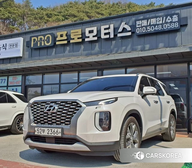 Hyundai Palisade 2019 Белый из Кореи