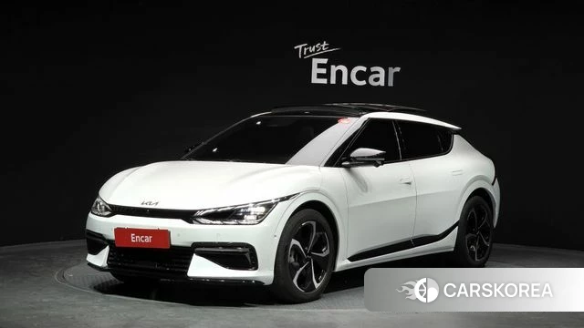 Kia EV6 2023 Белый из Кореи