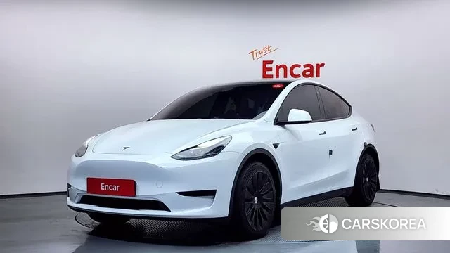 Tesla Model Y 2024 Белый из Кореи