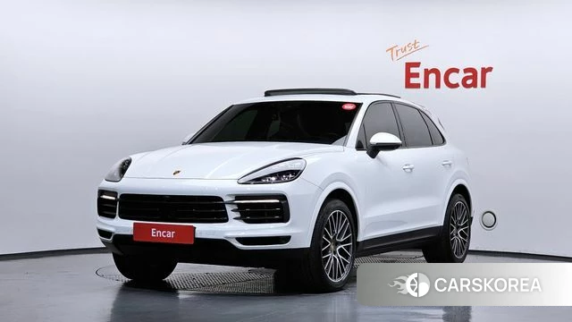 Porsche Cayenne (PO536) 2020 Белый из Кореи