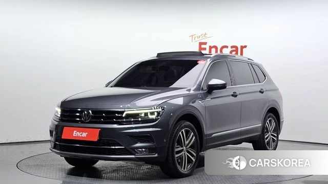 Volkswagen Tiguan Allspace 2020 Серый из Кореи