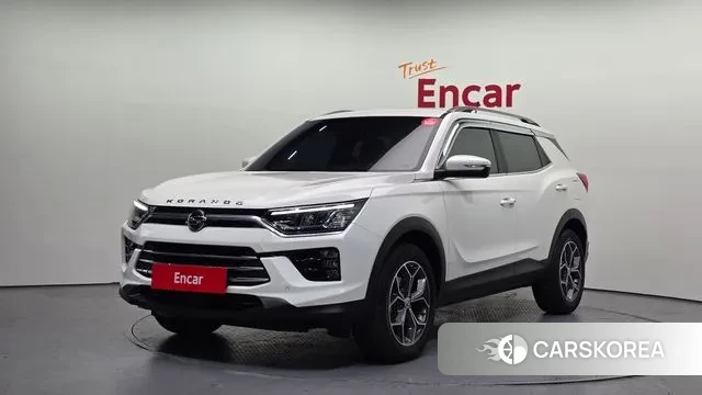 Ssangyong Beautiful Korando 2021 Белый из Кореи