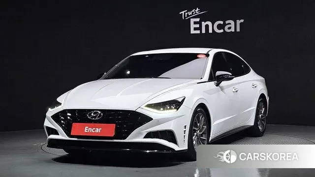 Hyundai Sonata (DN8) 2020 Белый из Кореи