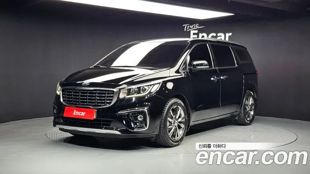 Kia The New Carnival 2018 Черный из Кореи