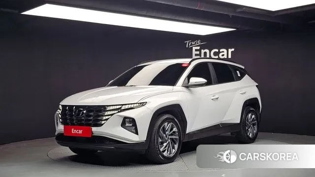 Hyundai Tucson Hybrid (NX4) 2022 Белый из Кореи