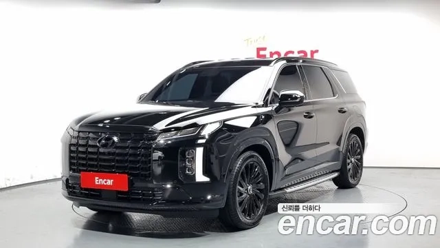 Hyundai The New Palisade 2023 Черный из Кореи