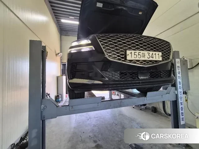 Genesis GV80 2020 Черный из Кореи