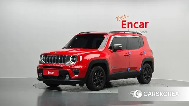 Jeep Renegade 2020 Красный из Кореи