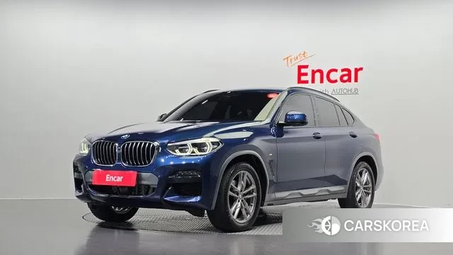 BMW X4 (G02) 2020 Синий из Кореи
