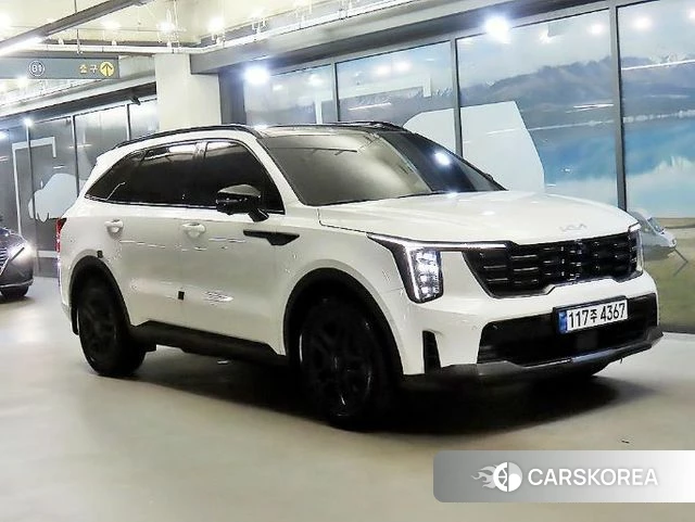 Kia The New Sorento 4th Generation 2024 Белый из Кореи