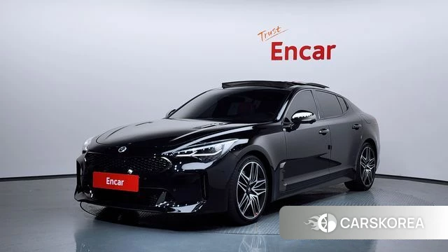 Kia Stinger Meister 2021 Черный из Кореи