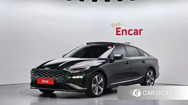 Kia K8 Hybrid 2021 Зеленый из Кореи