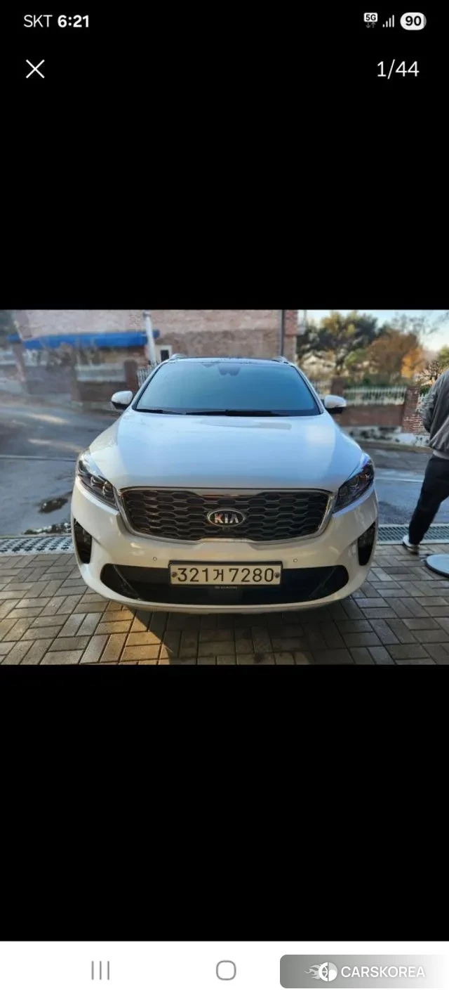 Kia The New Sorento 2019 Белый из Кореи
