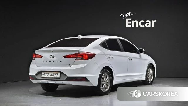 Hyundai The New Avante AD 2019 Белый из Кореи