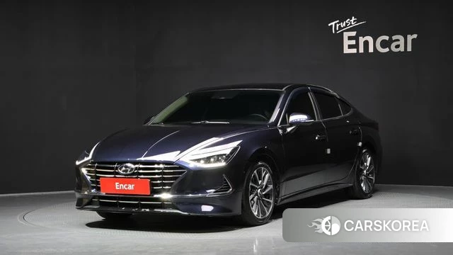 Hyundai Sonata (DN8) 2019 Синий из Кореи