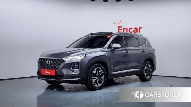 Hyundai Santa Fe TM 2018 Серый из Кореи