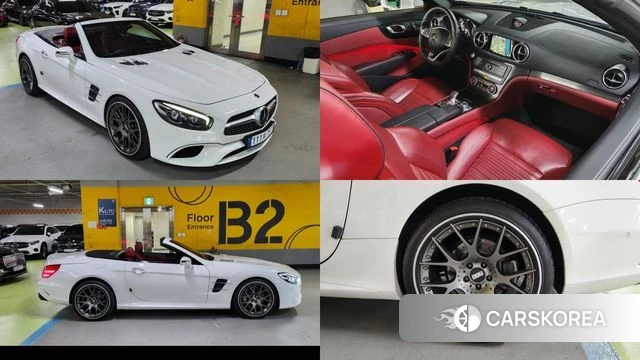 Mercedes-Benz New SL-Class 2018 Белый из Кореи