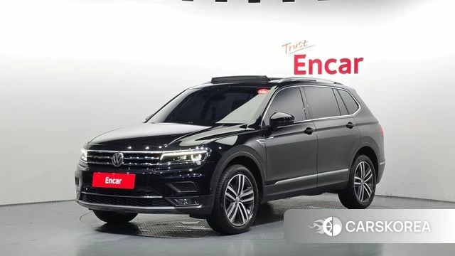Volkswagen Tiguan Allspace 2020 Черный из Кореи