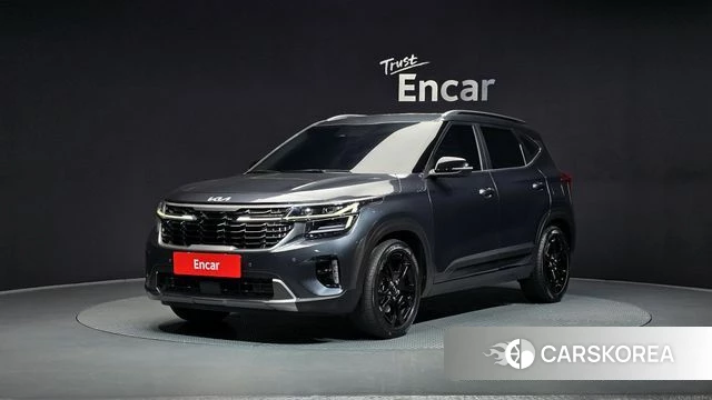 Kia The New Seltos 2023 Серый из Кореи