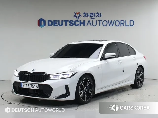 BMW 3 Series (G20) 2023 Белый из Кореи