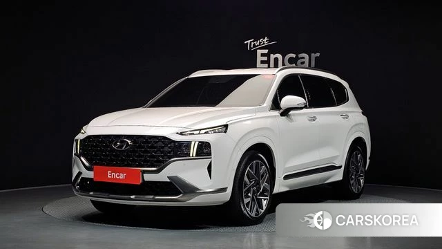Hyundai The New Santa Fe 2022 Белый из Кореи