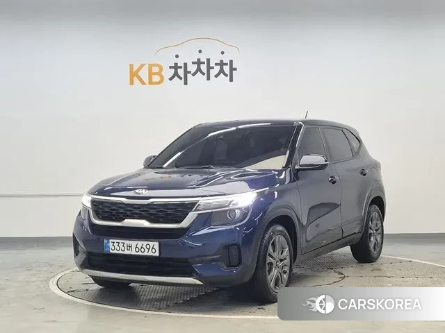 Kia Seltos 2020 Синий из Кореи