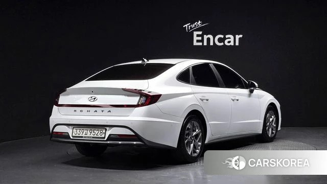 Hyundai Sonata (DN8) 2021 Белый из Кореи