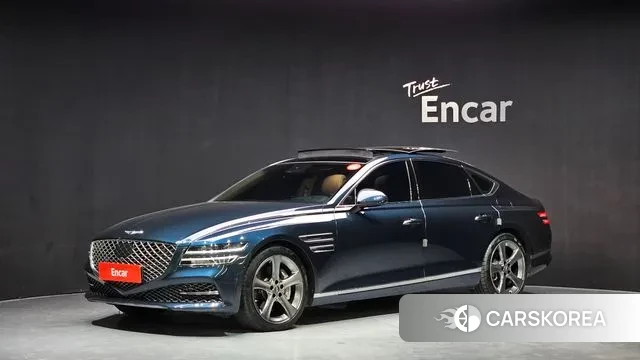 Genesis G80 (RG3) 2021 Синий нефрит из Кореи