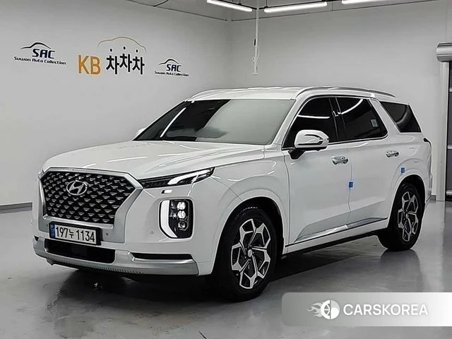 Hyundai Palisade 2021 Белый из Кореи