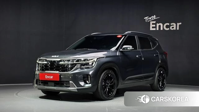 Kia The New Seltos 2023 Серый из Кореи