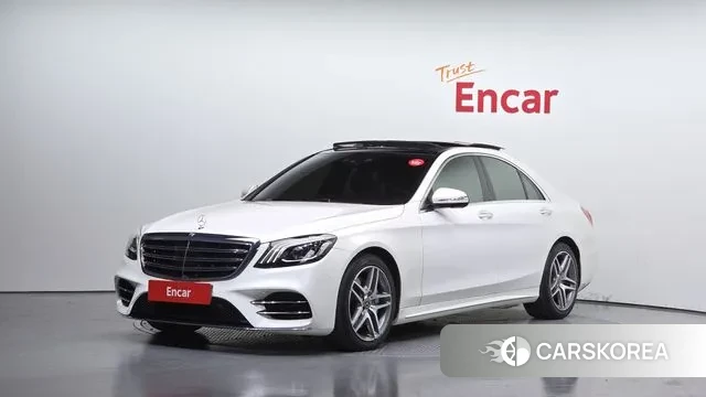 Mercedes-Benz S-Class W222 2019 Белый из Кореи