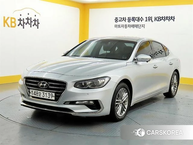 Hyundai Grandeur IG 2018 Серебряный из Кореи