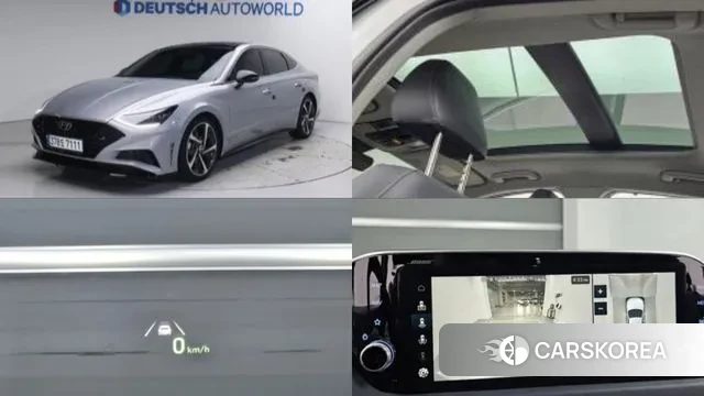 Hyundai Sonata D Edge (DN8) 2023 Серебристо-серый из Кореи