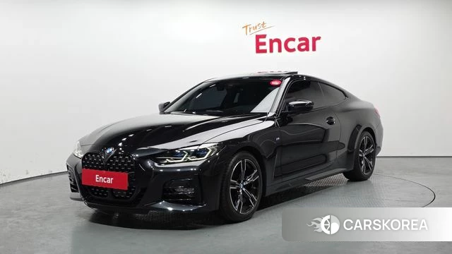 BMW 4 Series (G22) 2022 Черный из Кореи