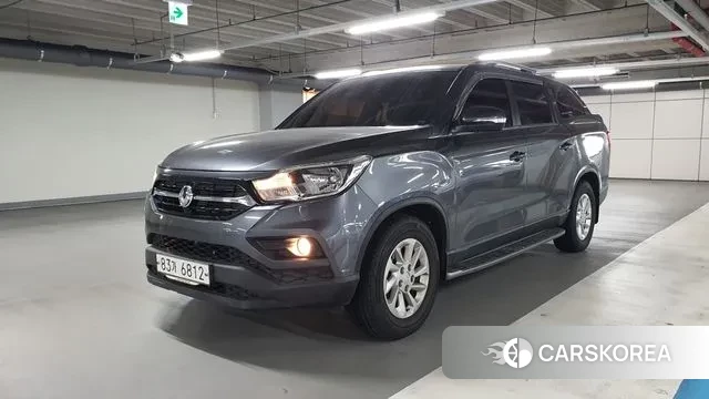 Ssangyong Rexton Sports 2018 Серый из Кореи