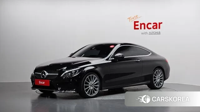 Mercedes-Benz C-Class W205 2018 Черный из Кореи