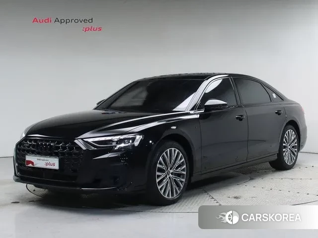 Audi A8 (D5) 2023 Черный из Кореи