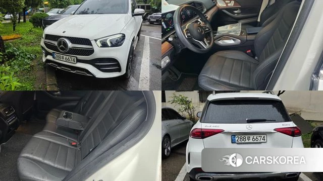 Mercedes-Benz GLE-Class W167 2021 Белый из Кореи