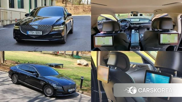 Genesis G80 (RG3) 2021 Черный из Кореи