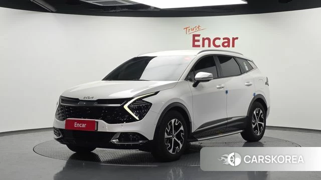 Kia Sportage 5th Generation Hybrid 2023 Белый из Кореи