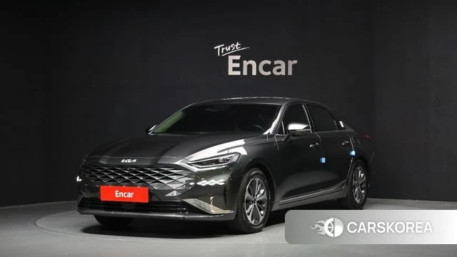 Kia K8 Hybrid 2022 Серый из Кореи