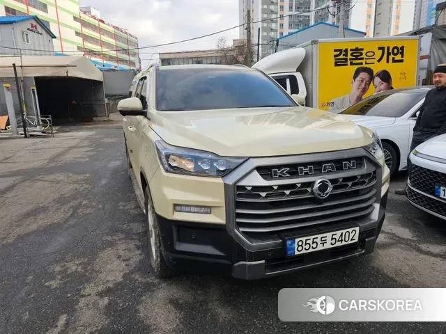 Ssangyong The New Rexton Sports Cannes 2024 Жемчужный цвет из Кореи