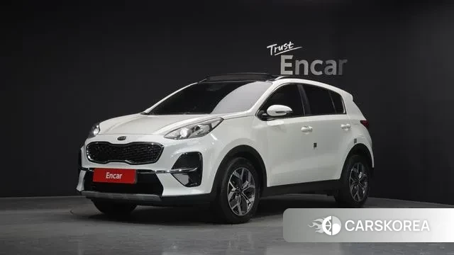 Kia Sportage The Bold 2018 Белый из Кореи