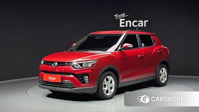 Ssangyong Berry New Tivoli 2021 Красный из Кореи