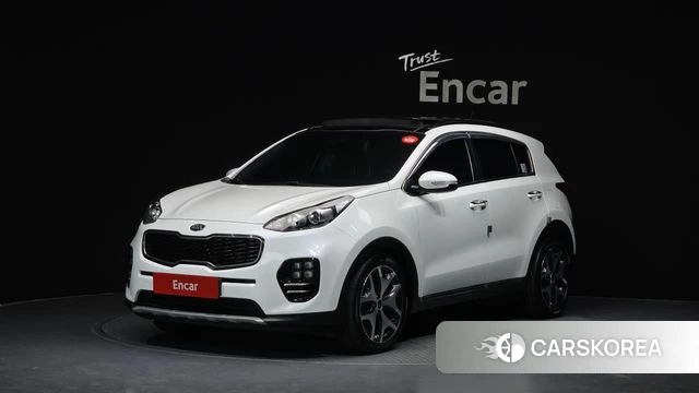 Kia Sportage 4th Generation 2018 Белый из Кореи
